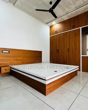 Set of Bed and Wardrobe