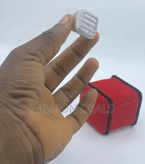 Photo - Luxury Iced Men’S Unique Ring Studded Stones