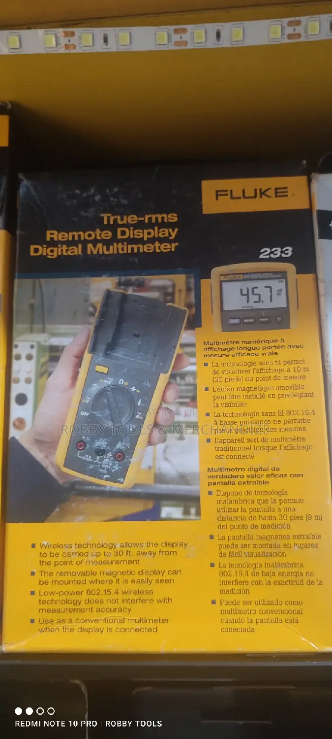 Fluke 233 True-RMS Remote Display Digital Multimeter