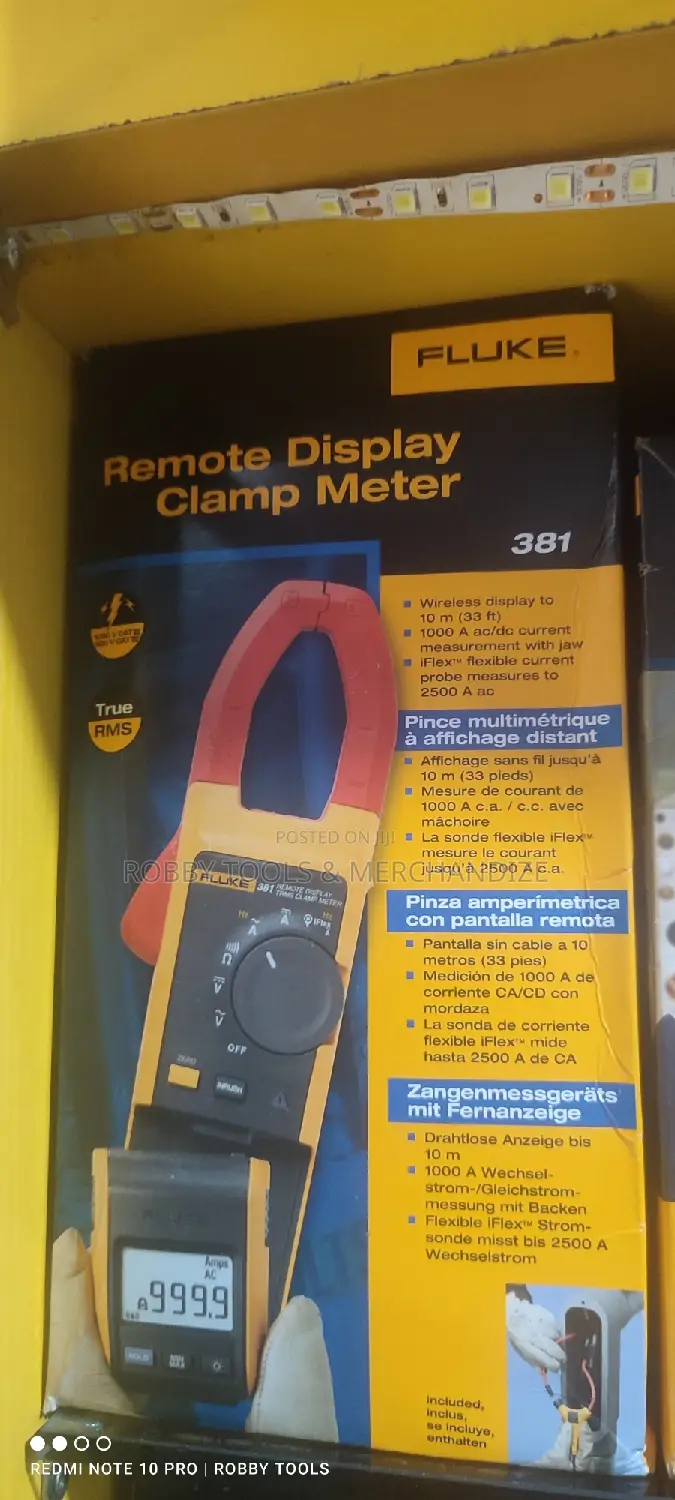 Fluke 381 Remote Display Clamp Meter