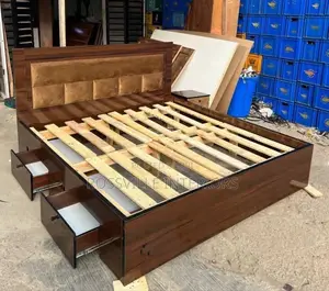 4.5ftby6ft Storage Bedframe
