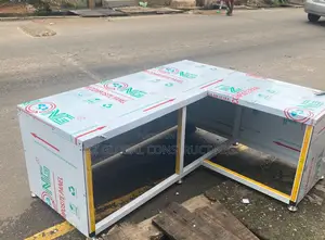 L-Shape Aluminum Cladding Table