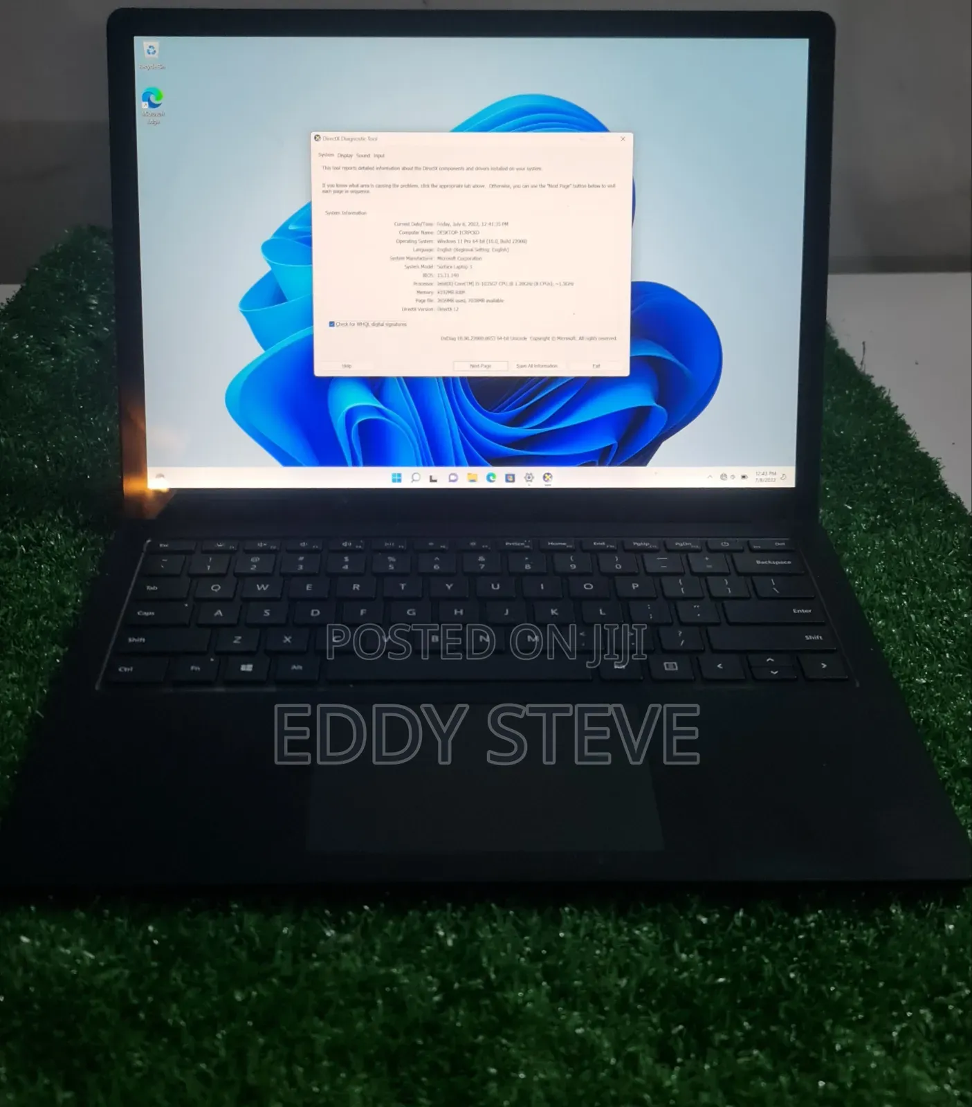 Laptop Microsoft Surface Laptop 3 8GB Intel Core I5 SSD 256GB