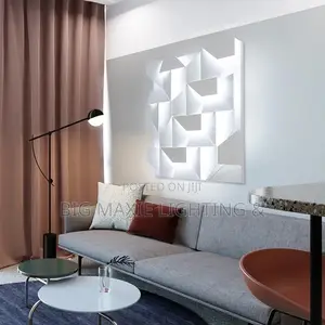 Creativity 3D Model Led Sconce Lamps Wall Art Decor