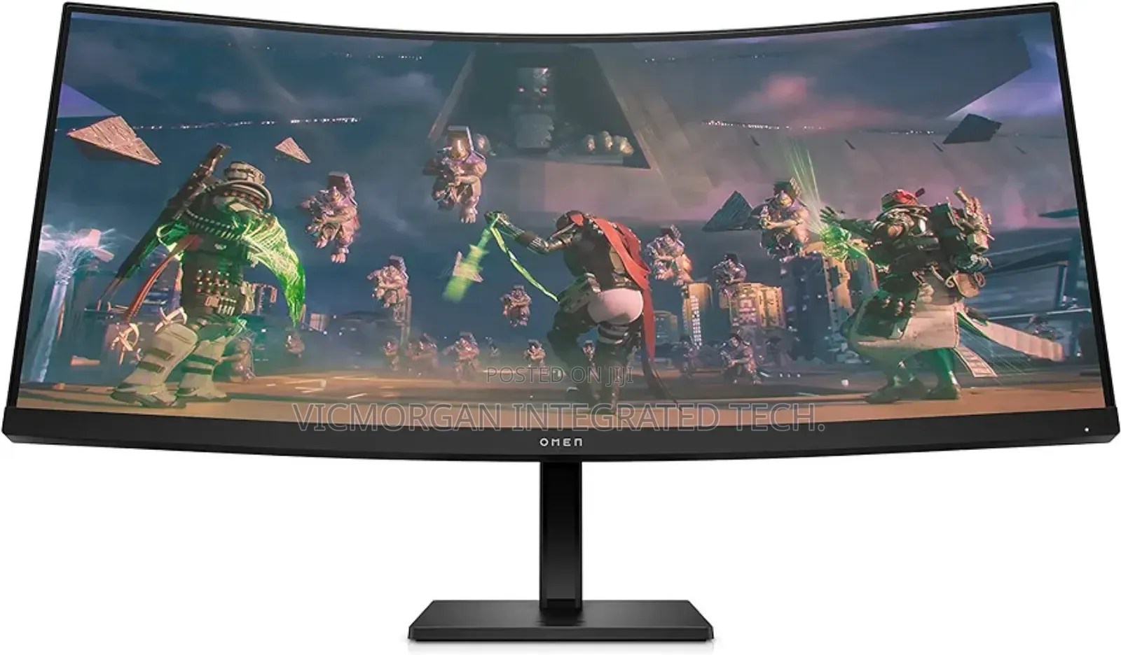 HP Omen 34c QHD 165hz Curved Gaming Monitor,