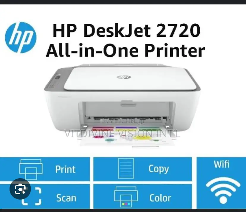 Hp Deskjet 2975 Printer Ink 3in1,Wireless,Bluetooth 654 Ink