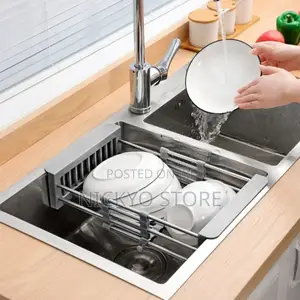 Kitchen Drain Rack Stainless Steel Sink