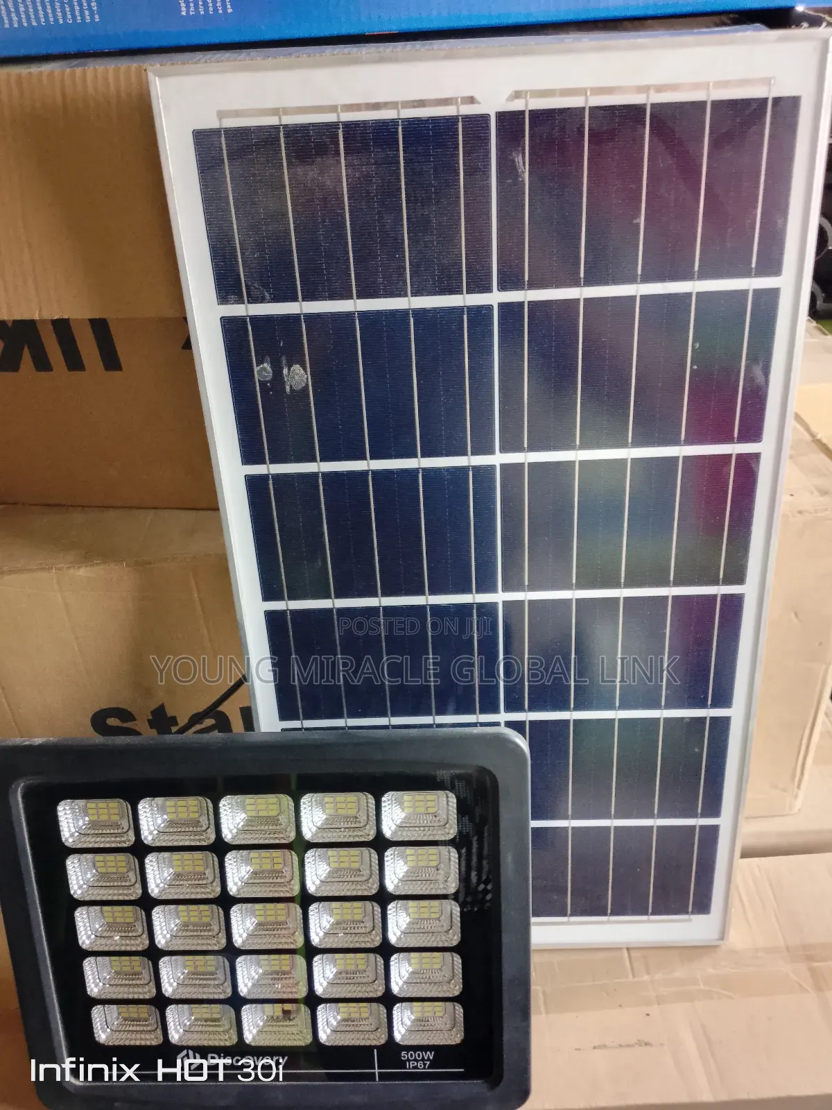 500W Solar Flood Lamp Light