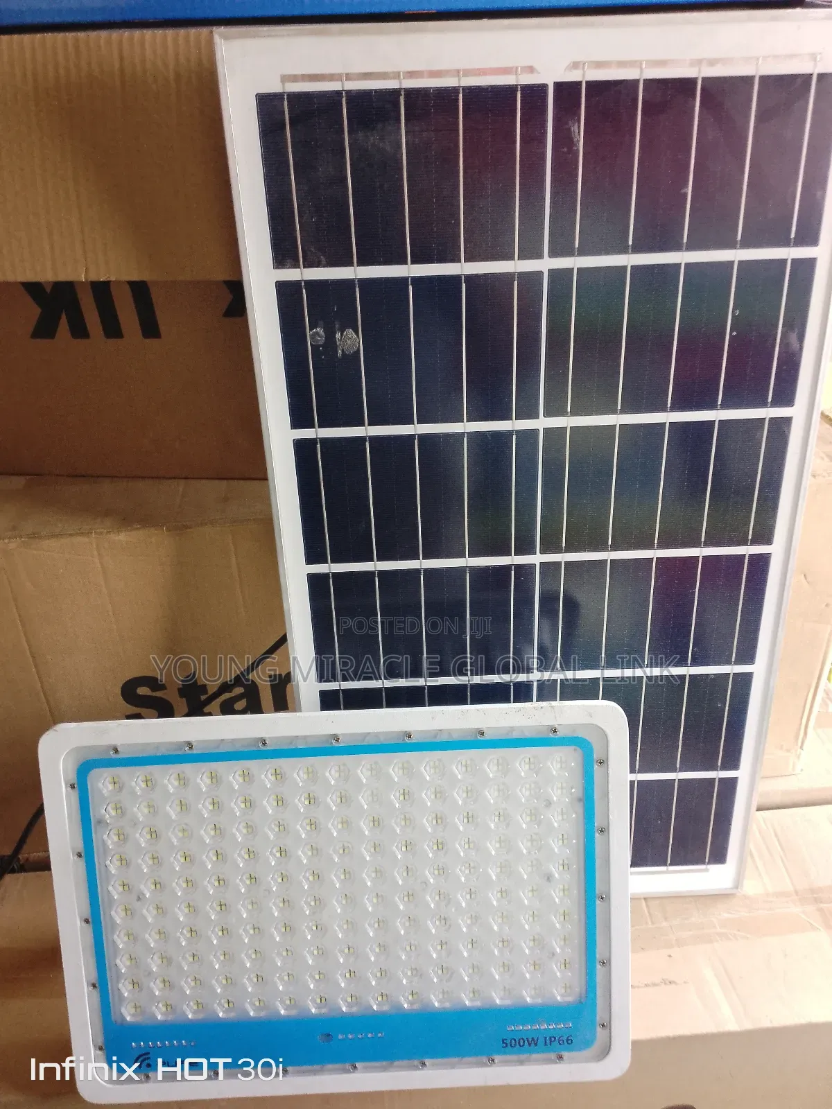 Solar Flood Lamp Light 500W