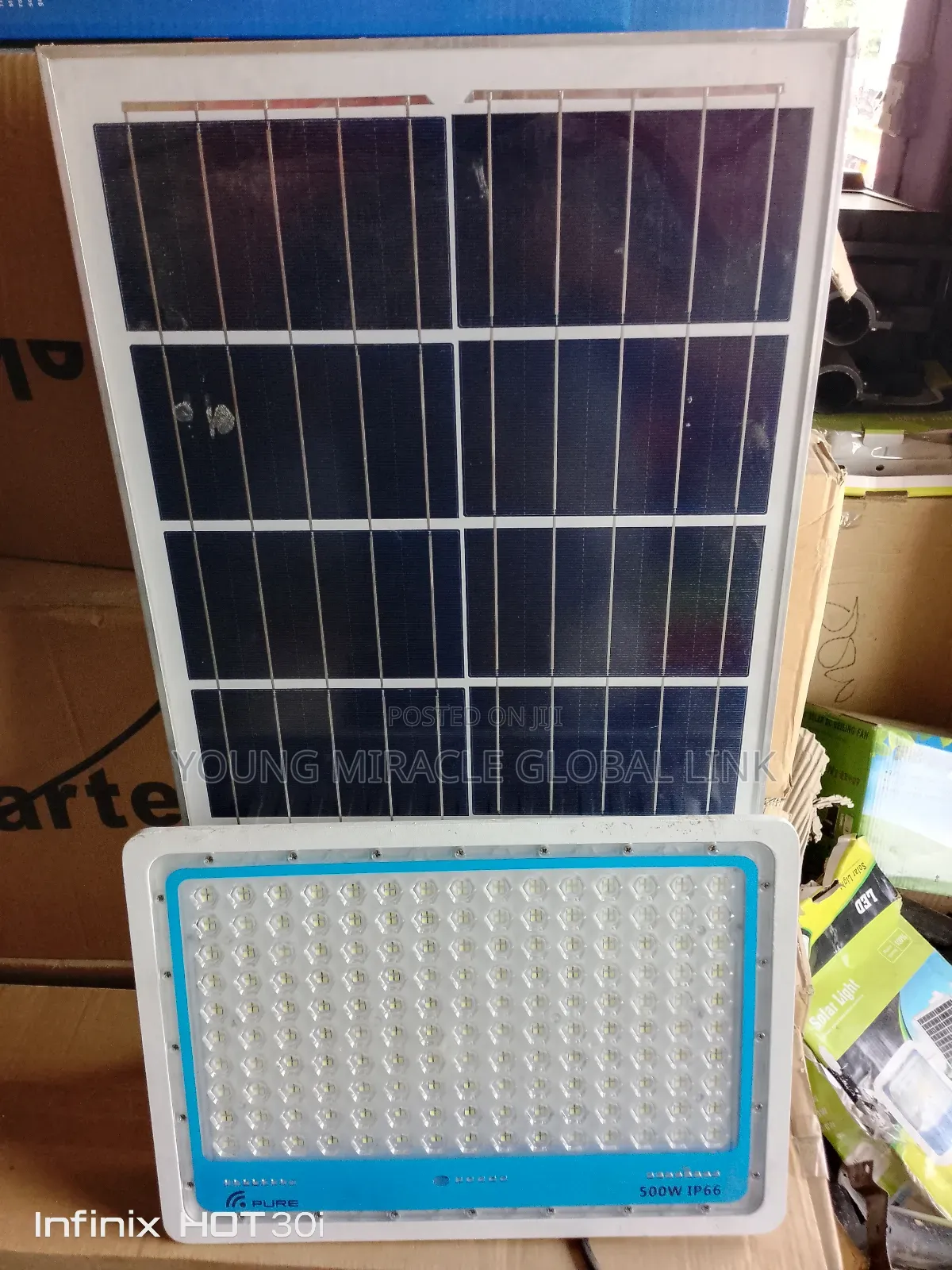 Solar Flood Lamp Light 500W