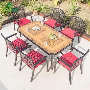 New Modern Outdoor 6 Seaters Dinning Set
