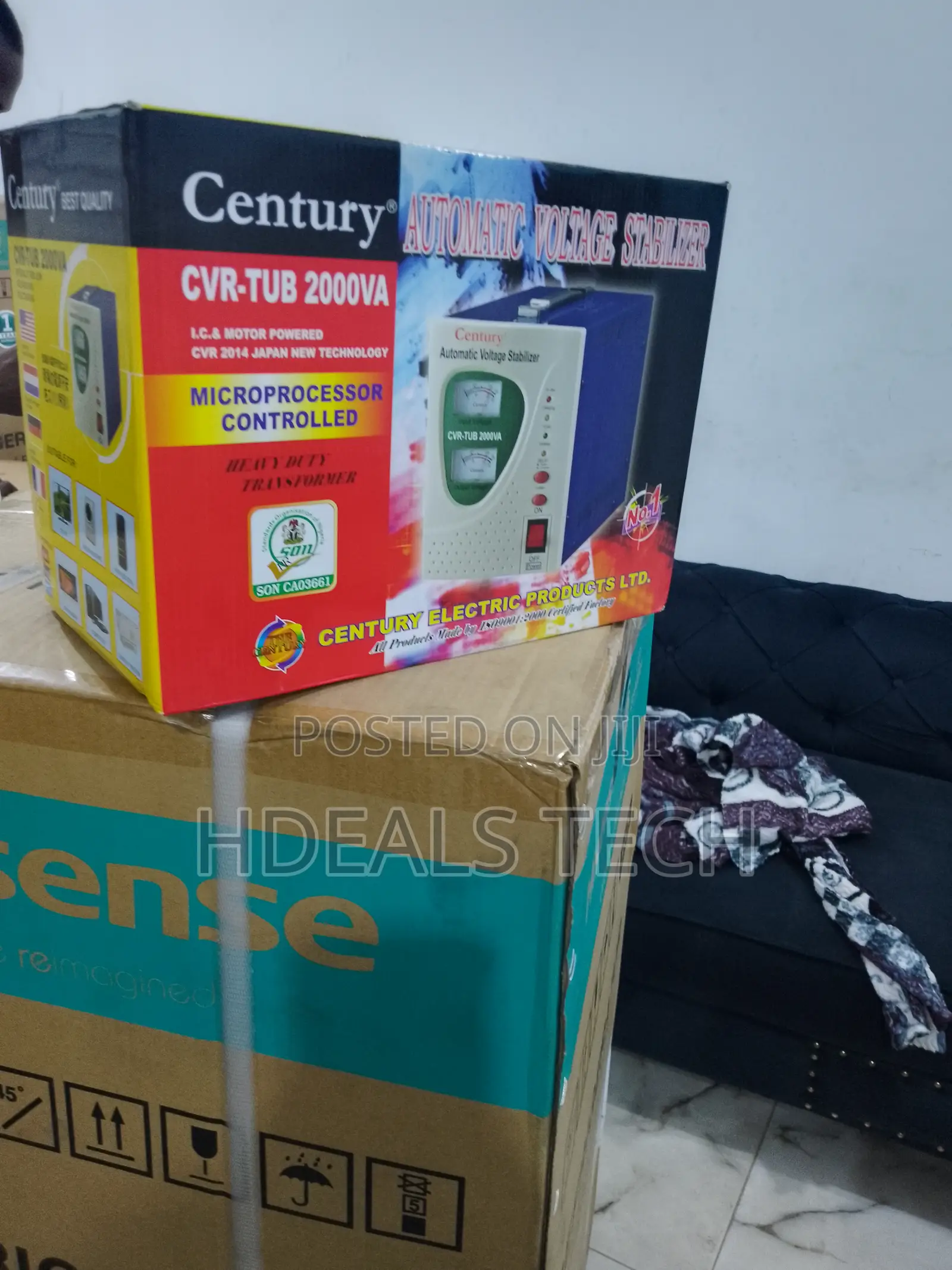 Century 2000va Automatic Voltage Regulator Stabilizer