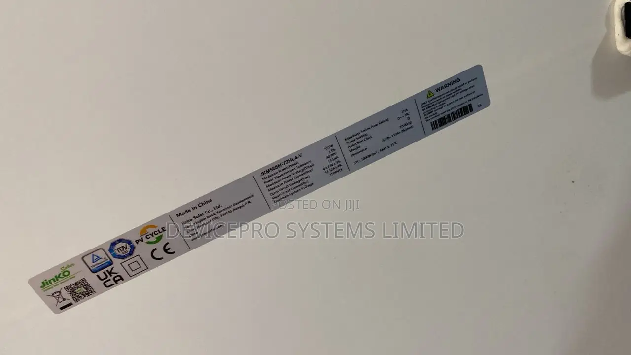 Jinko 555W Solar Panel