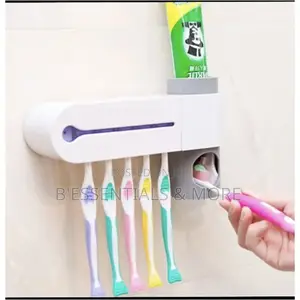 UV Light Toothbrush Steriliser and Toothpaste Holder