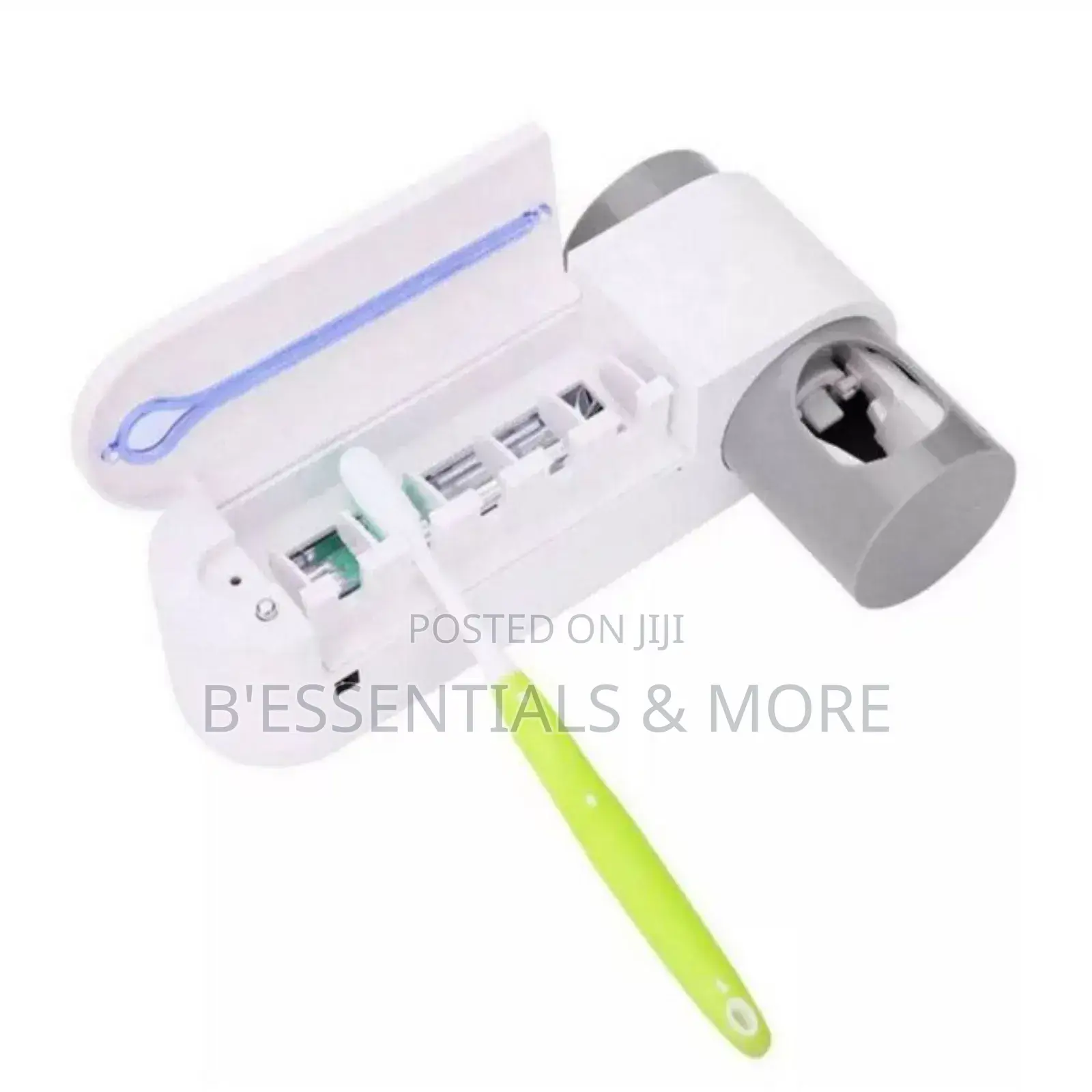 UV Light Toothbrush Steriliser and Toothpaste Holder