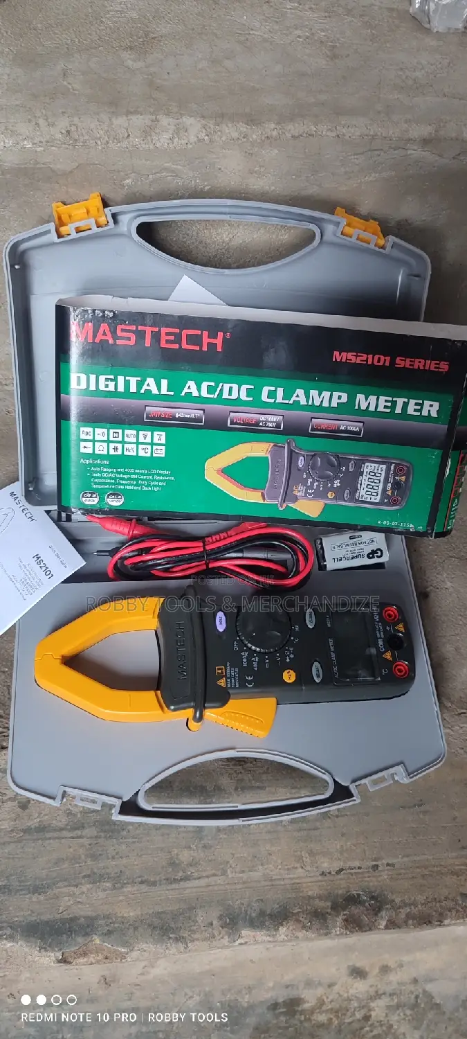 Mastech 2101 Digital AC/DC Clamp Meter