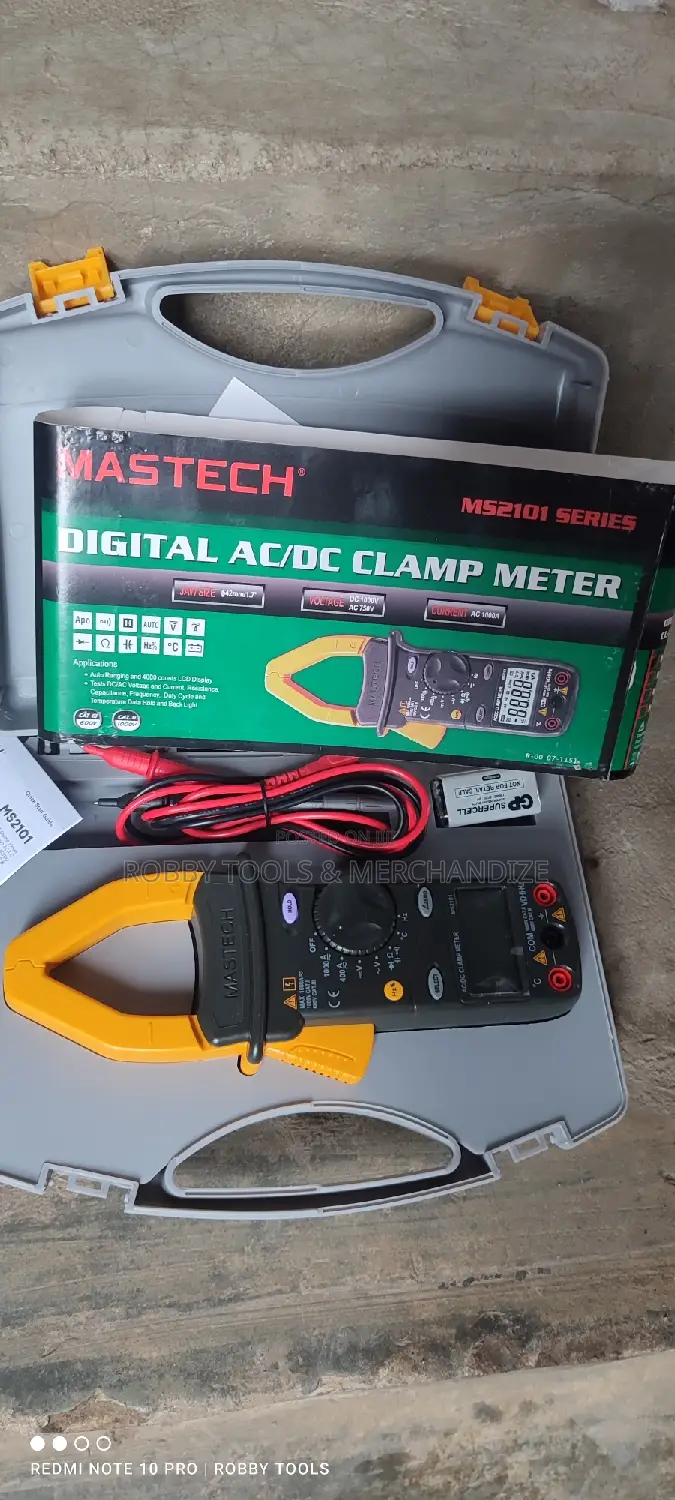 Mastech 2101 Digital AC/DC Clamp Meter