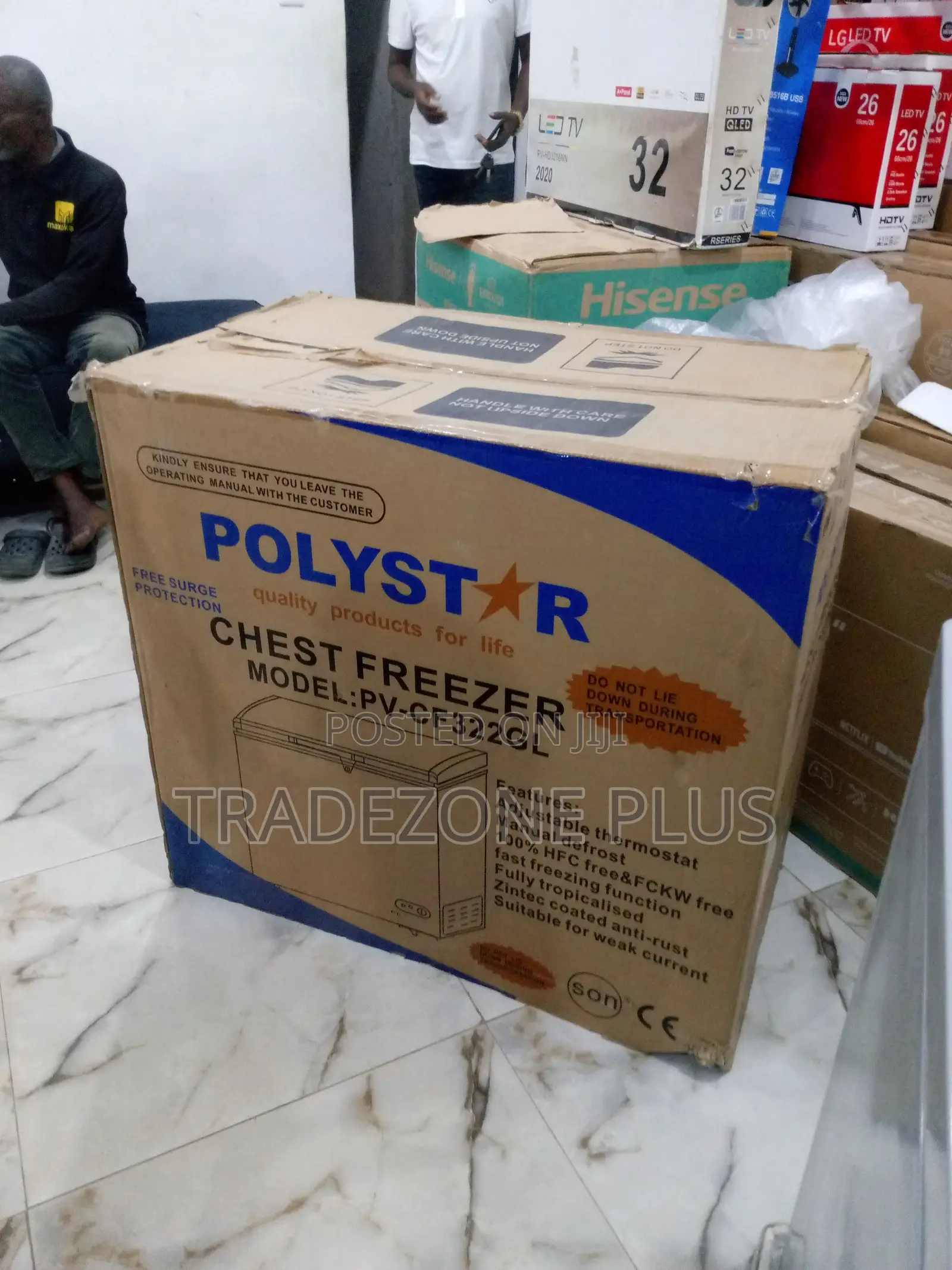 Effective Pv-Cf322gl Polystar Chest Freezer