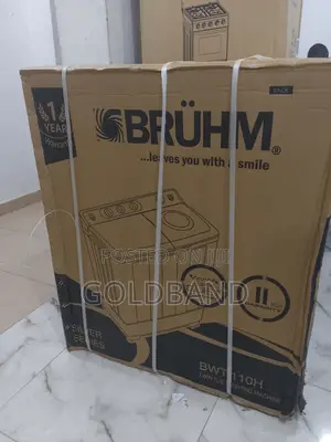 Super Clean 11kg Bruhm Washing Machine (Btw-110h)