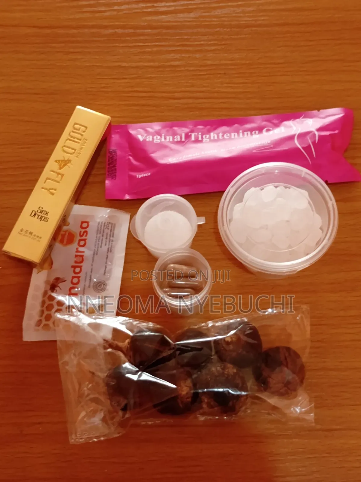 Yoni,Gorontula,Sugarlumps,Boric,Dripping Slippery Pills,Madu
