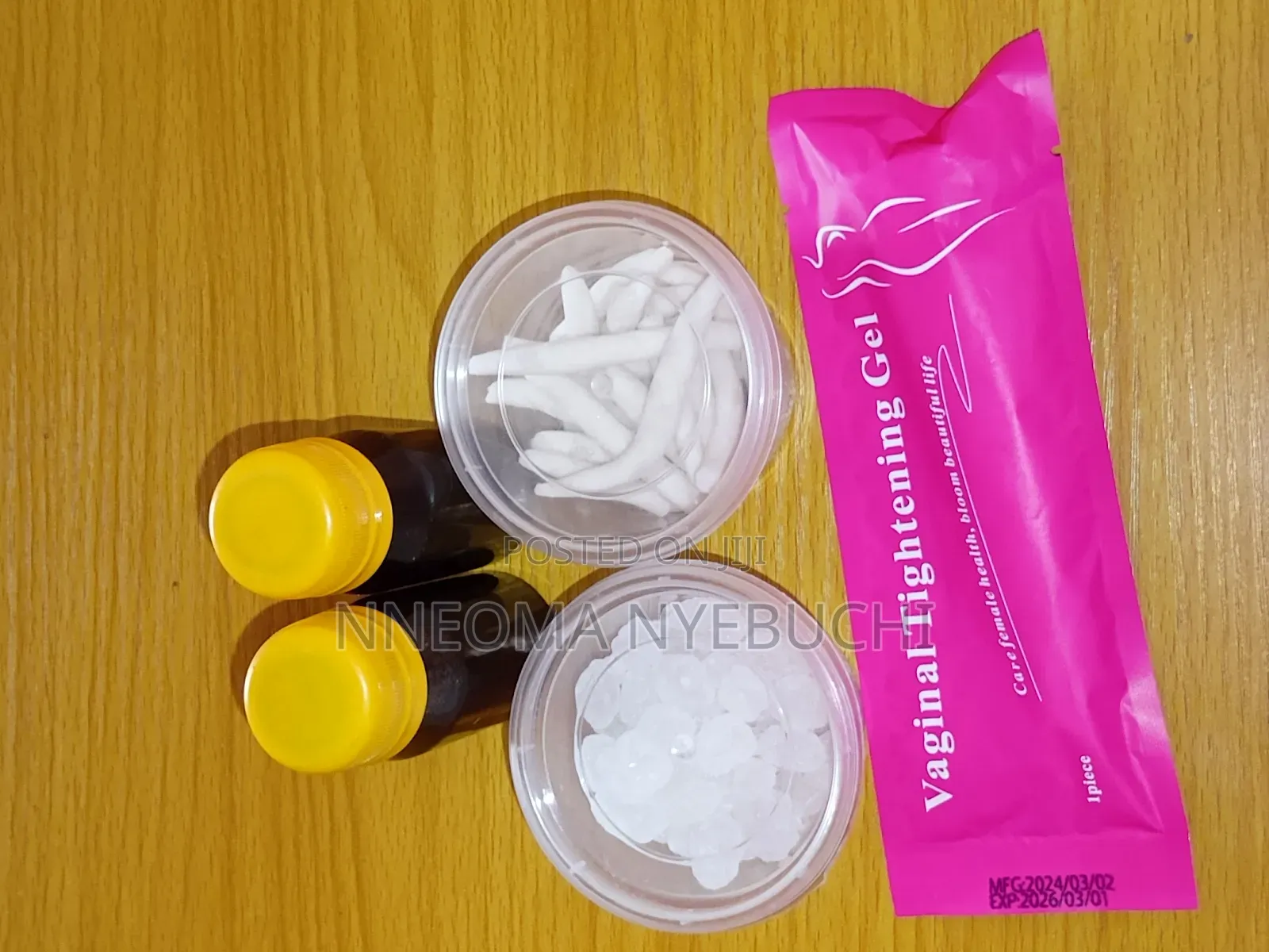 Yoni,Gorontula,Sugarlumps,Boric,Dripping Slippery Pills,Madu