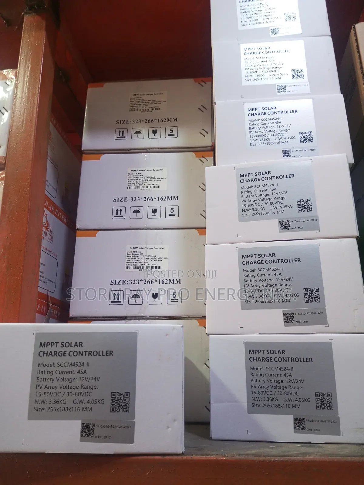 Felicity 45A 12v/24v Charge Controllers