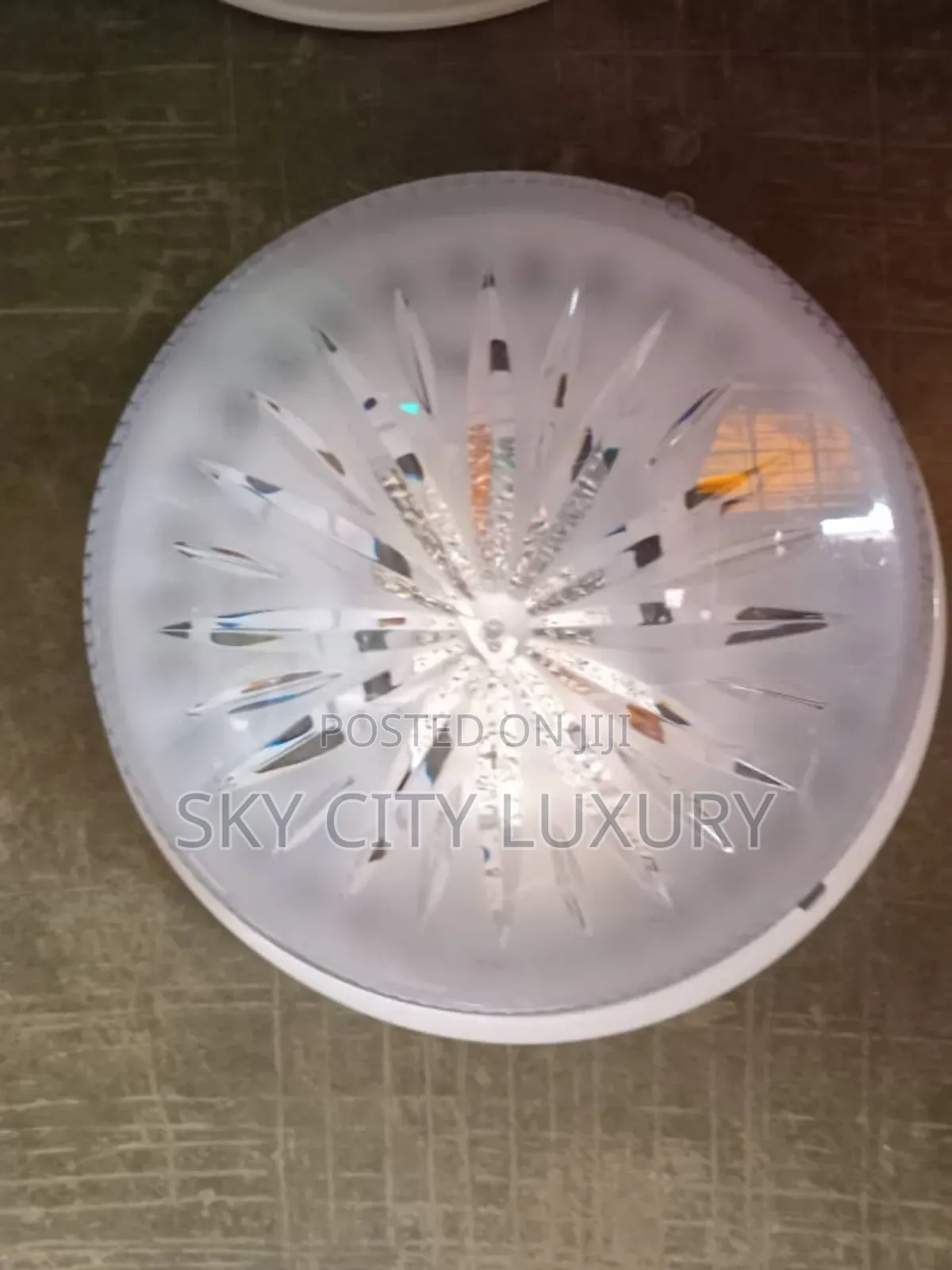 Round Shape Plastic Well Light