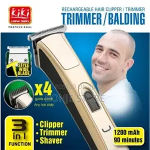 Kiki Rechargeable Balding Clipper - 1200mah