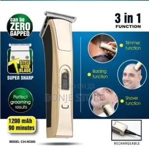 Kiki Rechargeable Balding Clipper - 1200mah
