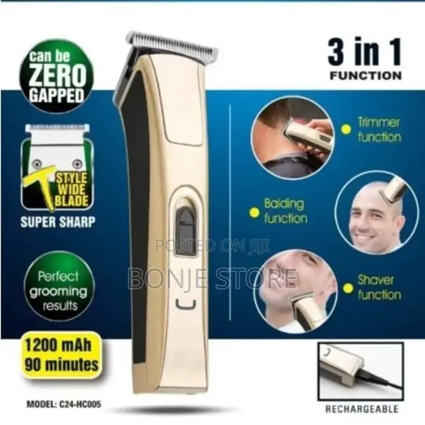 Kiki Rechargeable Balding Clipper - 1200mah