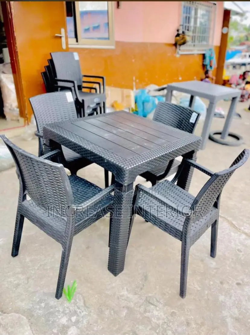 Imported Quality Strong Outdoor Plastic Set