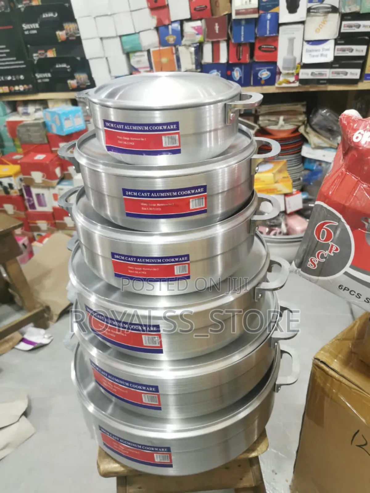 Cast Aluminium Jumbo Cookware Set