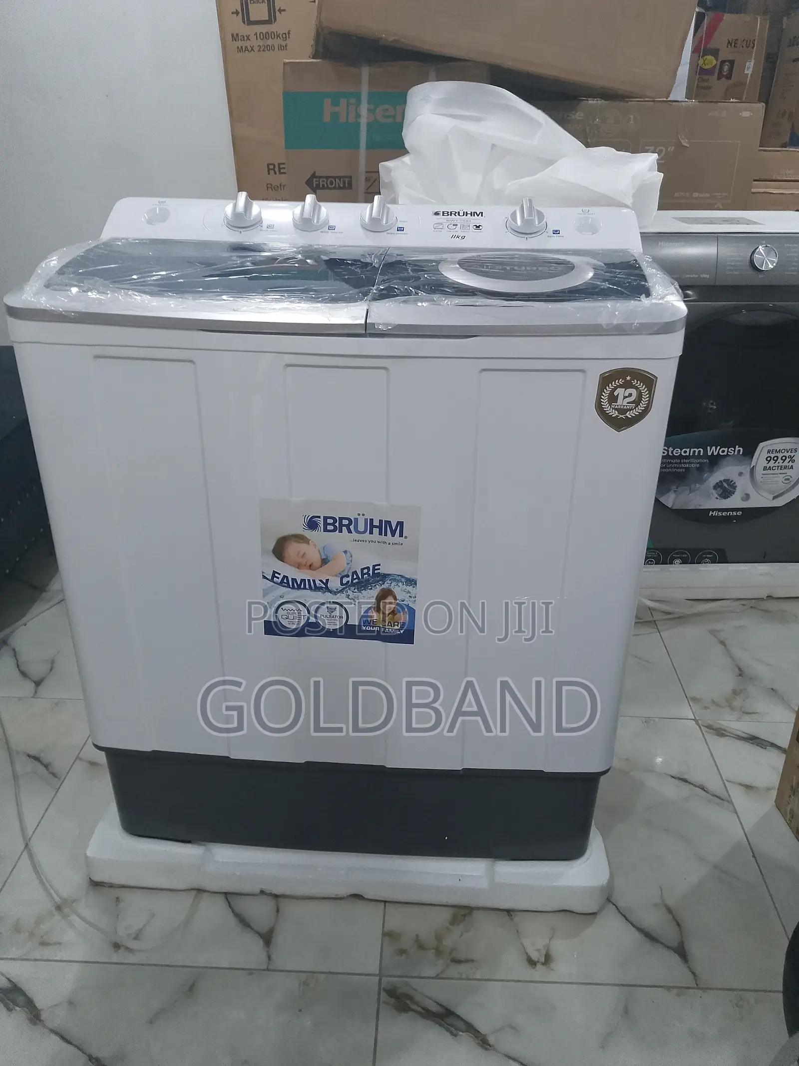 11kg (Bwt-110h) Bruhm Washing Machine