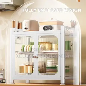 Multifunctional Countertop Rustproof Kitchen Storage Rack