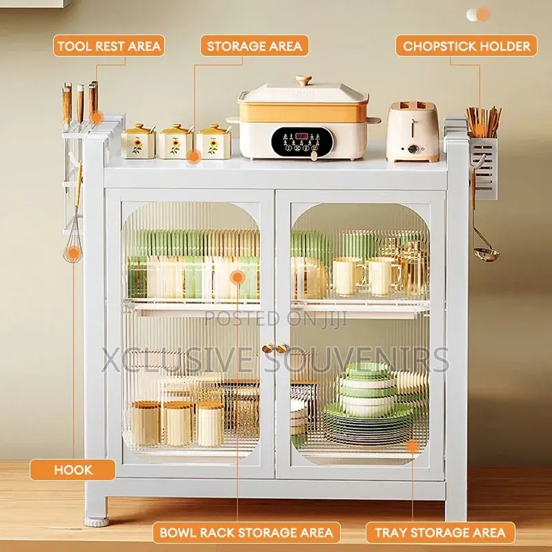 Multifunctional Countertop Rustproof Kitchen Storage Rack