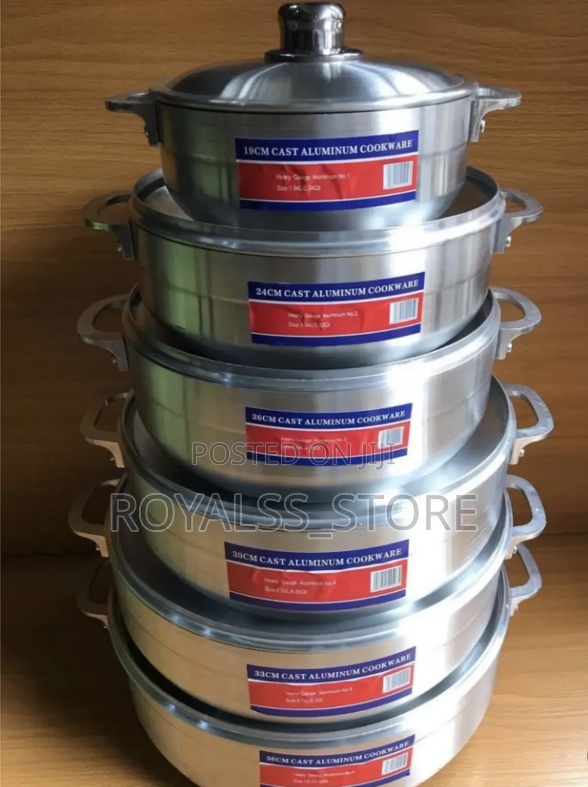 Cast Aluminium Jumbo Cookware Set