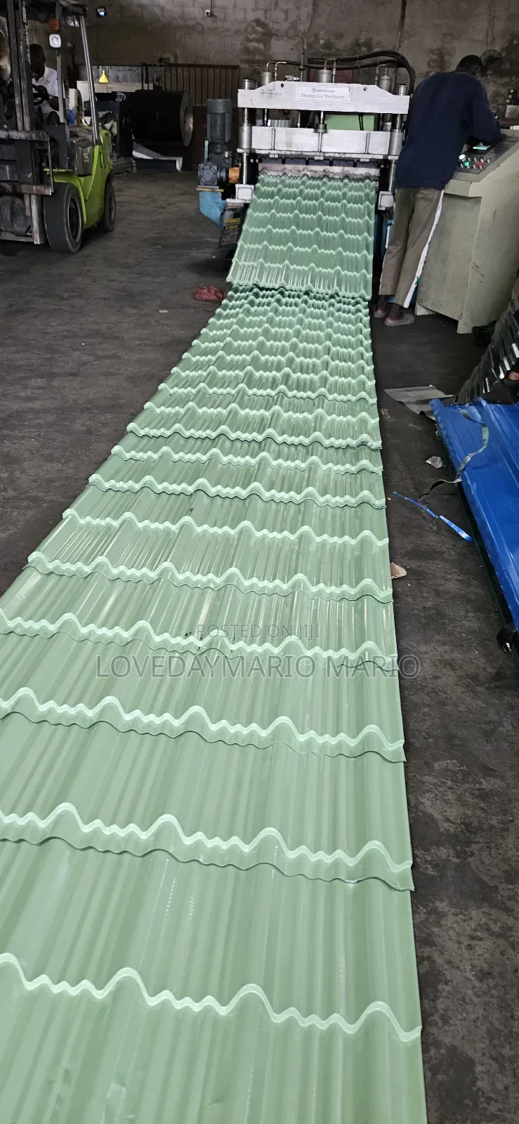 Step Tiles Pale Green