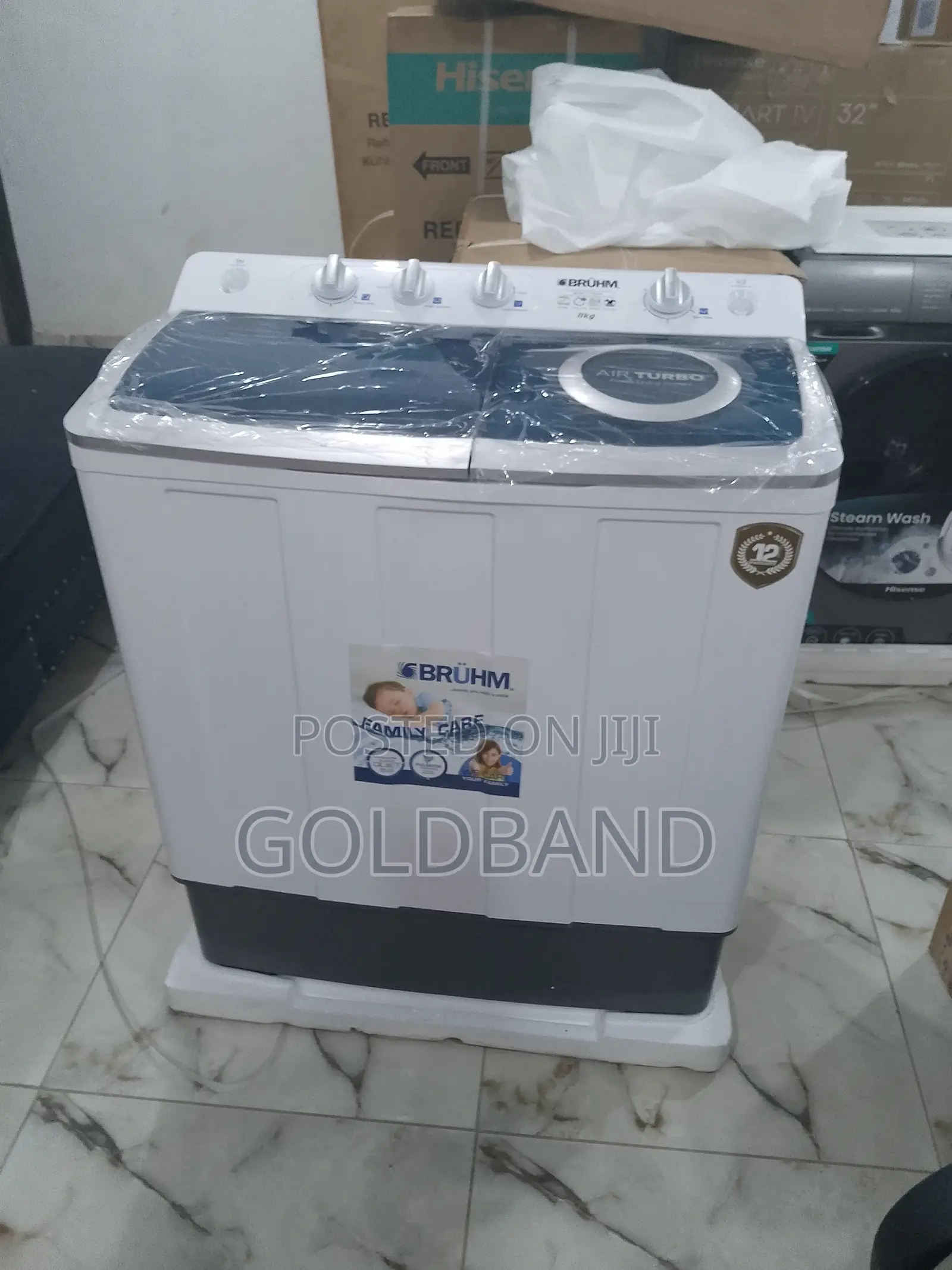 Durable 11kg Washing Machine (Bruhm BWT-110h)