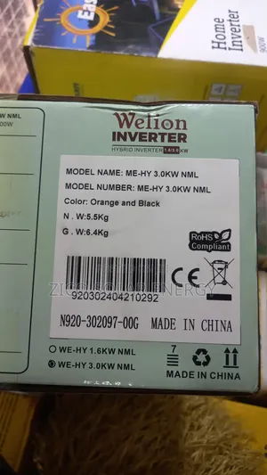 3kva Welion Inverter Hybrid