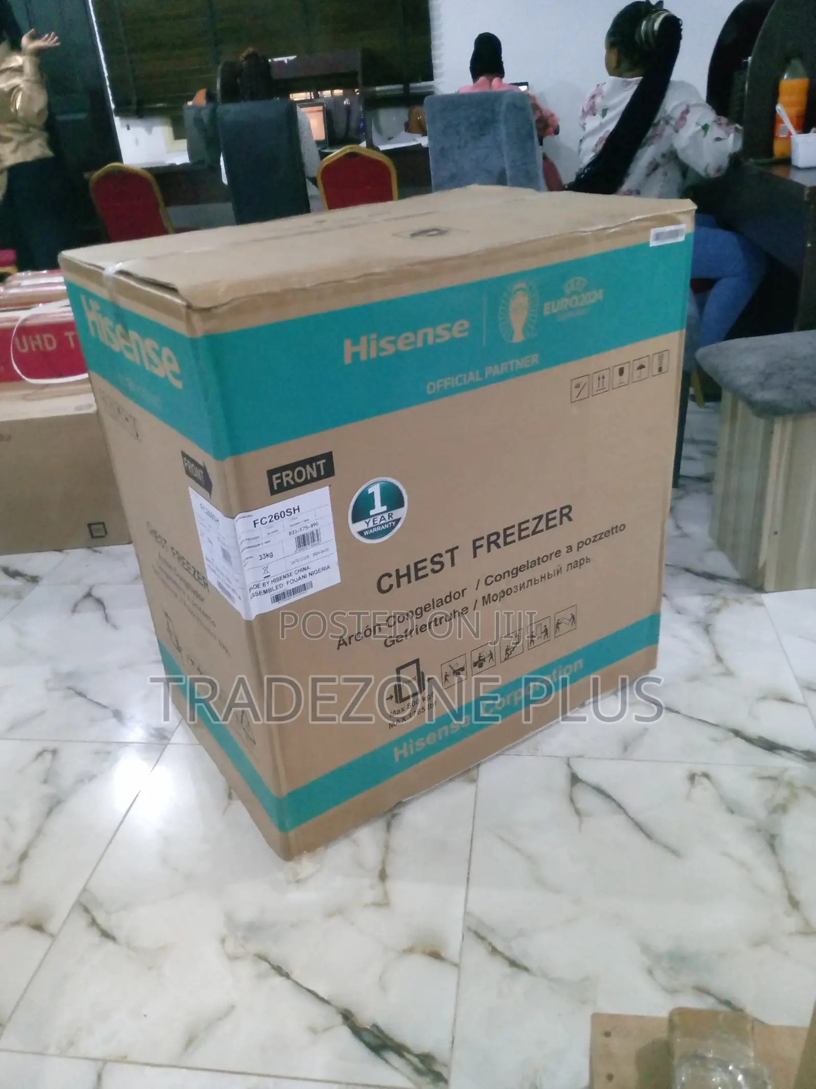 Durable Hisense 198ltrs Chest Freezer
