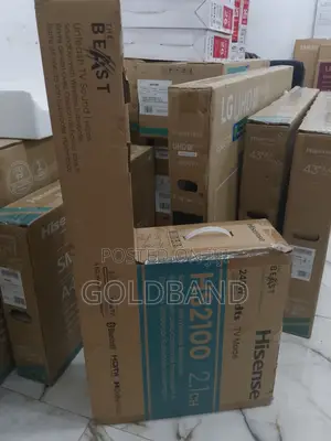 Brand New 240W Hisense Sound Bar (Hs2100)