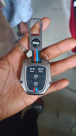 Toyota Camry 2012 Metallic + Silicone Car Keycover/Keyholder