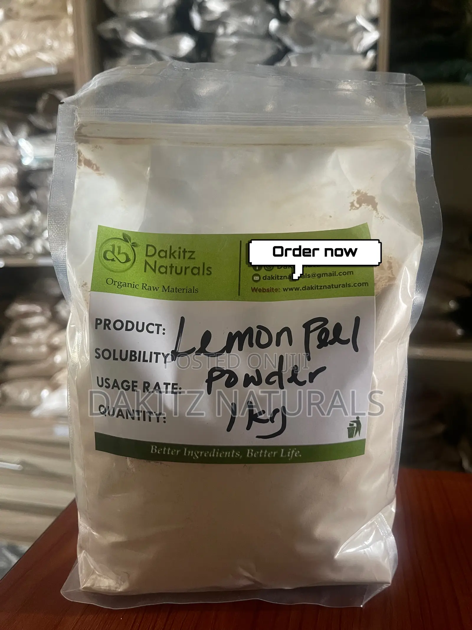Lemon Peel Powder 1kg