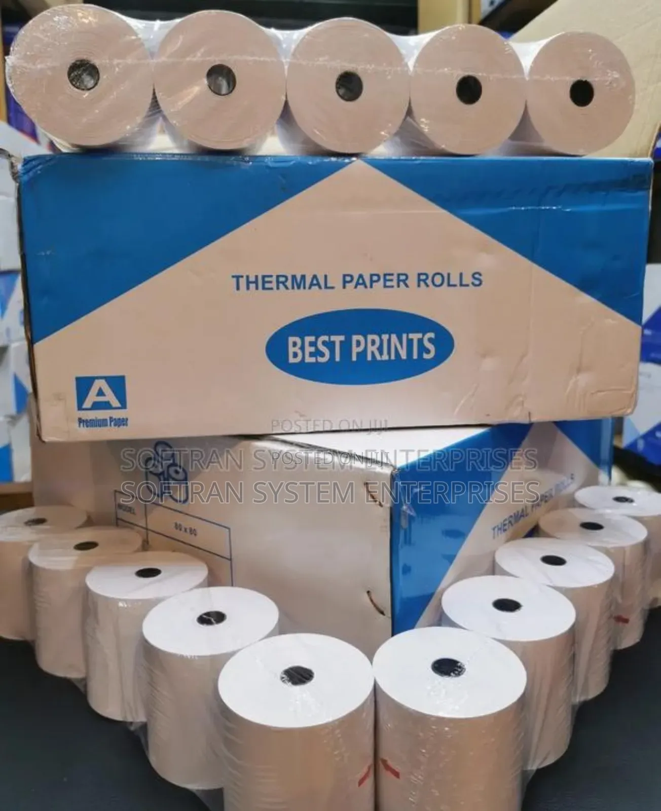 Thermal Paper Rolls ,80x80 by 50'rolls