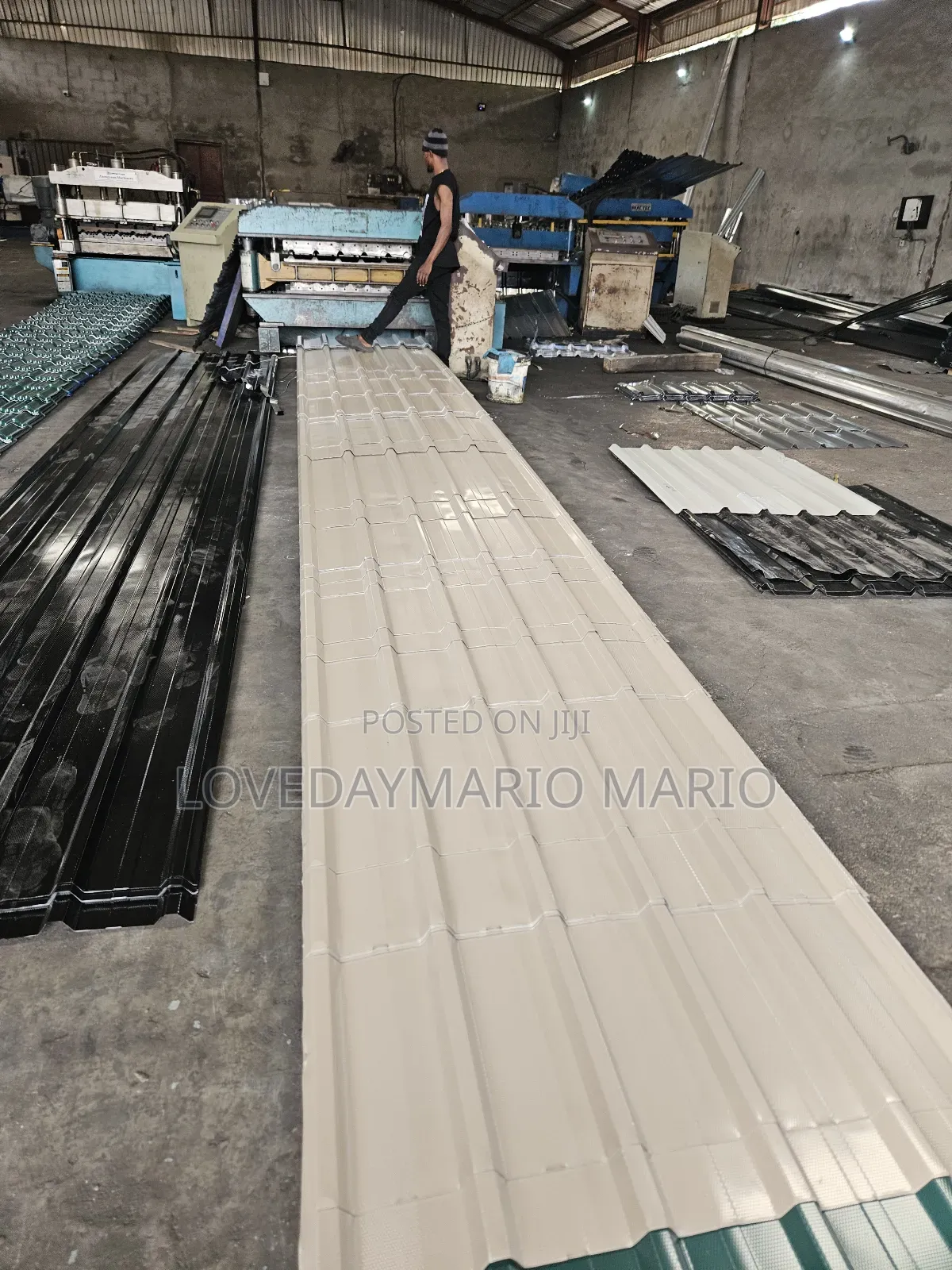 Long Span Grey Beige 0.45mm