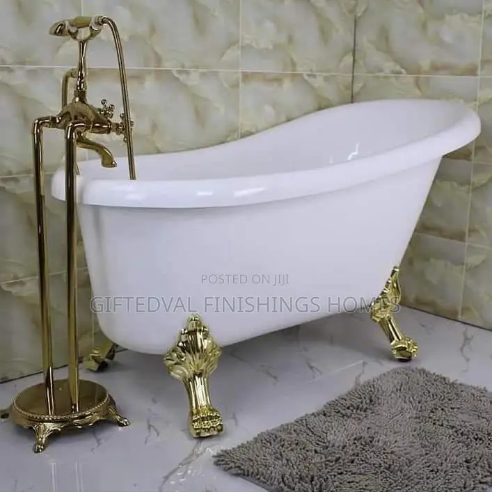 Acrylic Bathtub With Leg