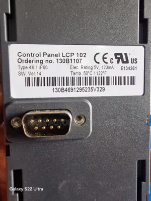 Danfoss Drives Vlt Control Panel LCP 102 | 130B1107