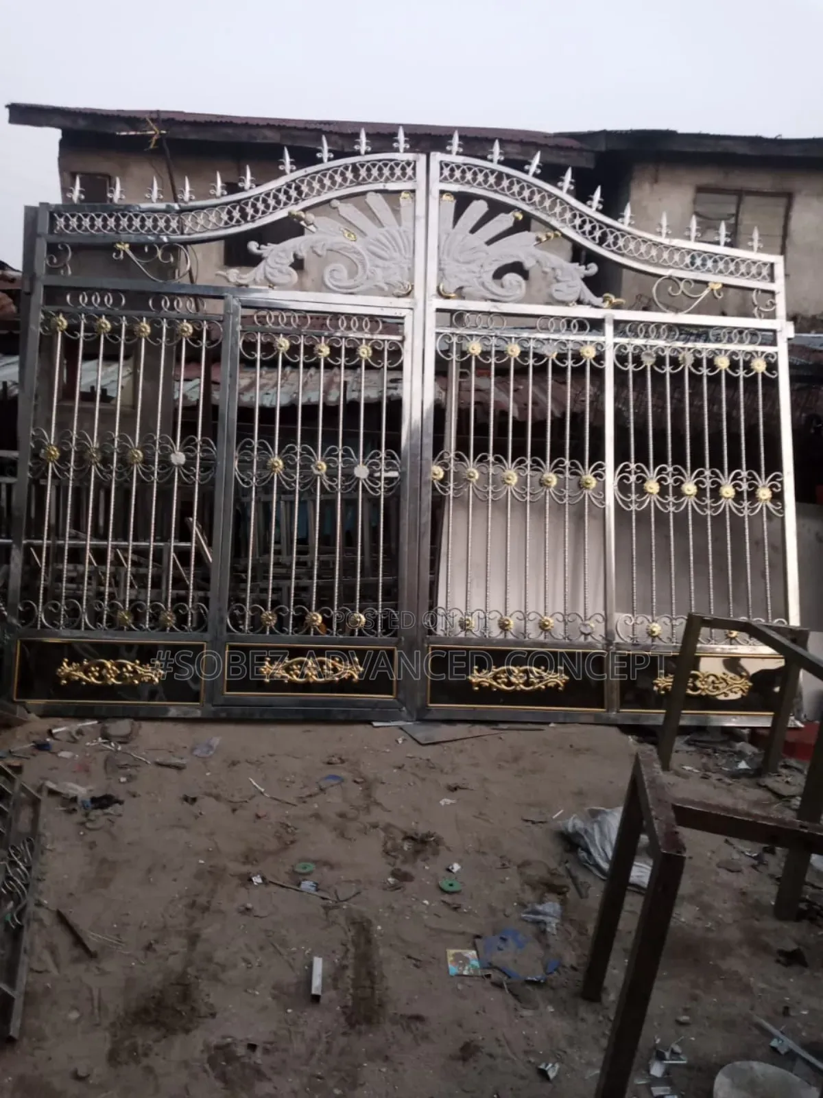 Highly Durable Stainless Gate