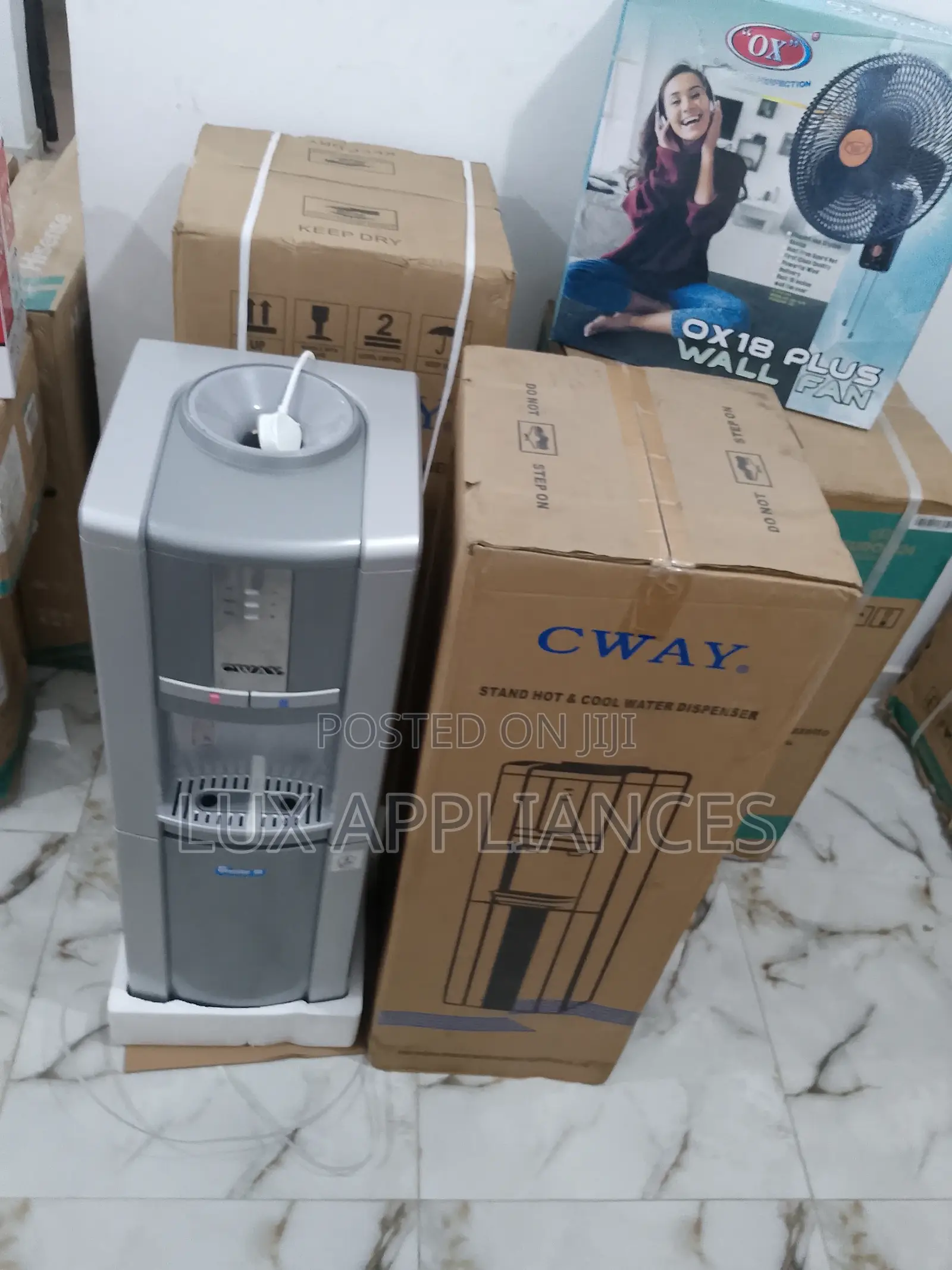 Hot and Cold Cway Dispenser