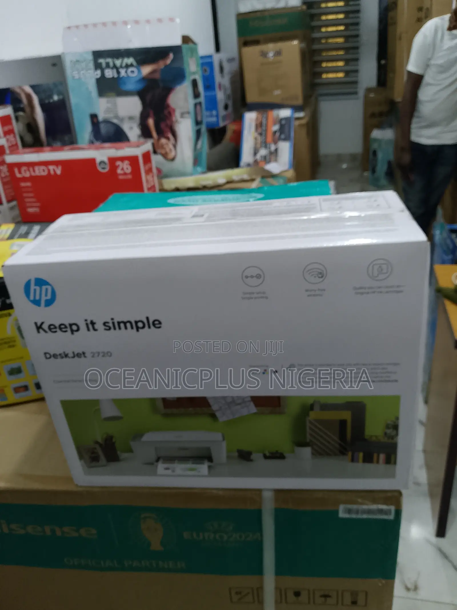 Customer Preferred Deskjet2720 HP Printer